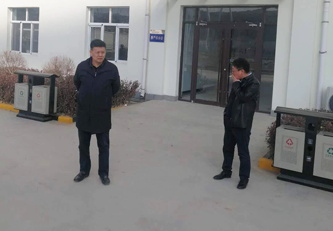 董事長姚義民華能五臺(tái)風(fēng)電現(xiàn)場(chǎng)檢查指導(dǎo)工作